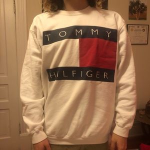 Tommy Hilfiger Rare White Crew neck